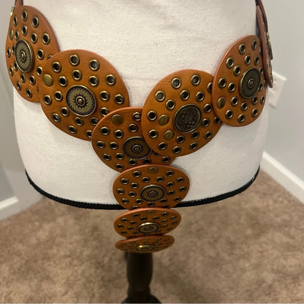 Concho Grommet Disc Belt Vince Camuto. NWOT